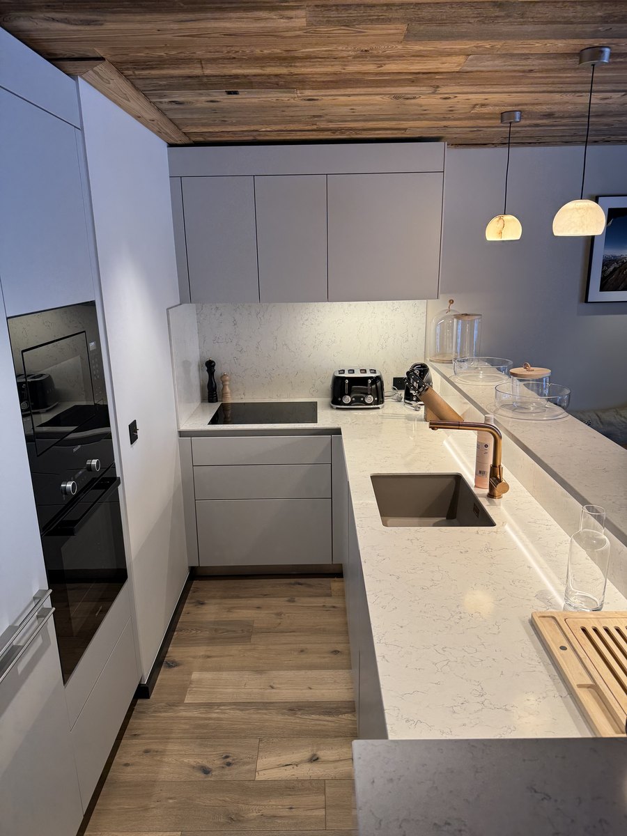 Cuisine de chalet d'exception